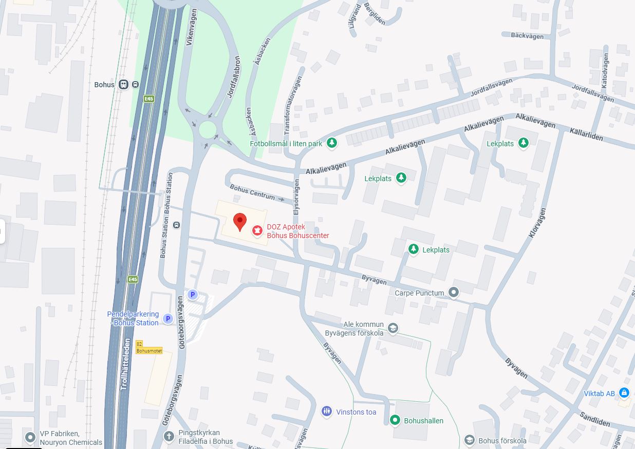 Karta Bohus Läkarhus